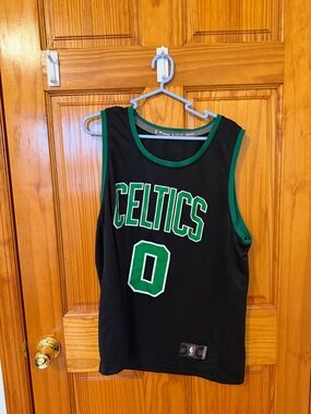 Celtics Black & Green Basketball Jersey - #0